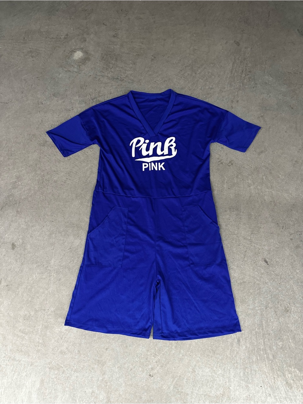 Royal Blue Romper size L